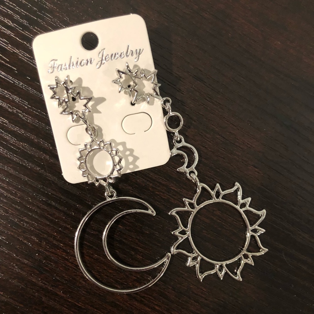 Sun and Moon Earrings